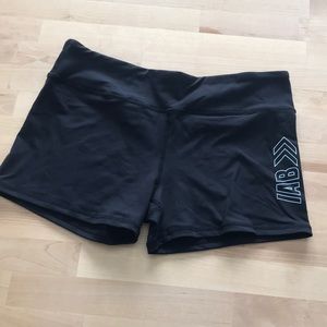 IAB MGG booty shorts NWOT black size large